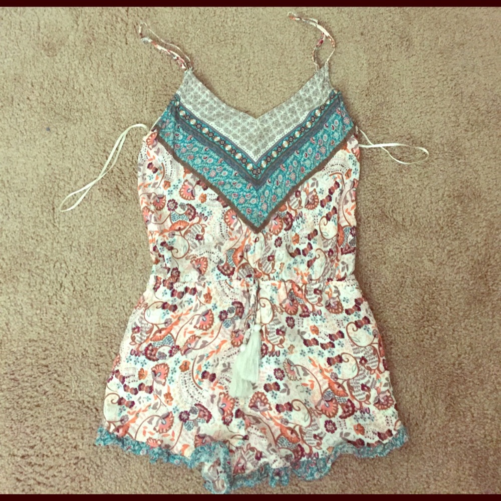Floral Romper