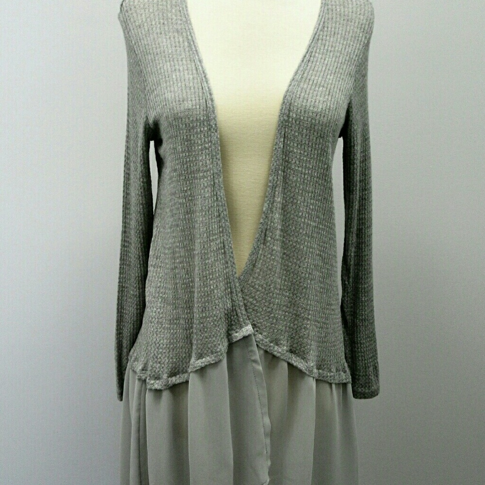 Light grey duster