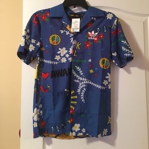 Adidas Button Up Shirt