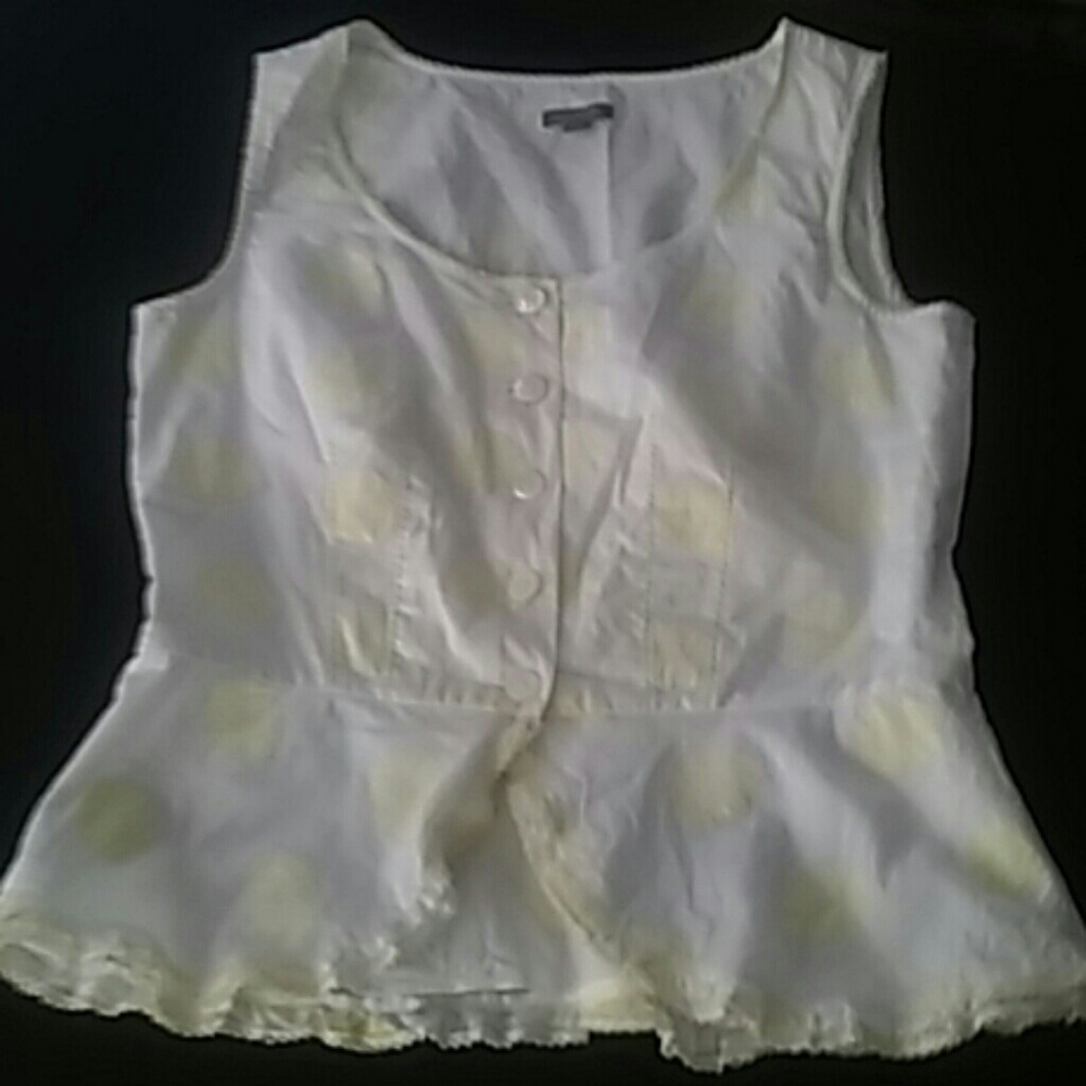 Ann Taylor peplum blouse