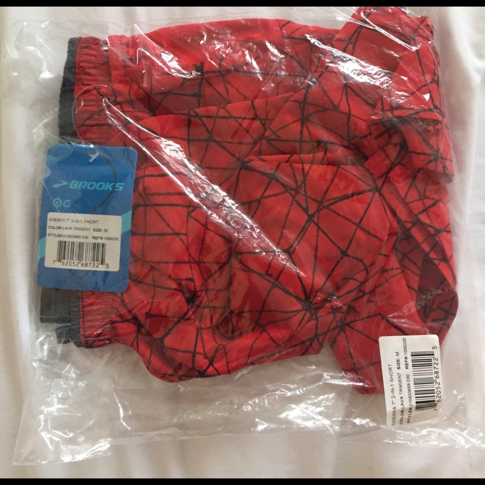 Brooks Running Shorts NEW Men's Medium
