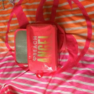 Victoria's Secret Beach Blanket and Lunch box