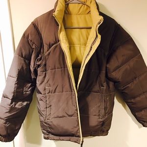 Calvin Klein women's gray puffer