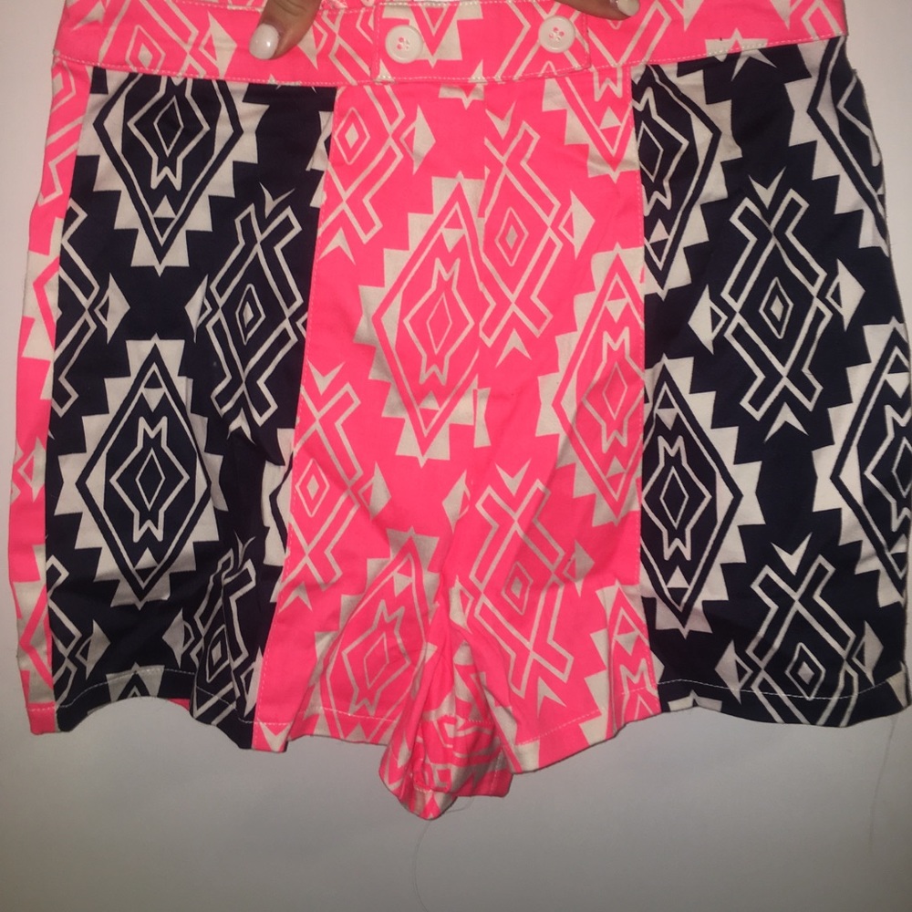 High wasted shorts