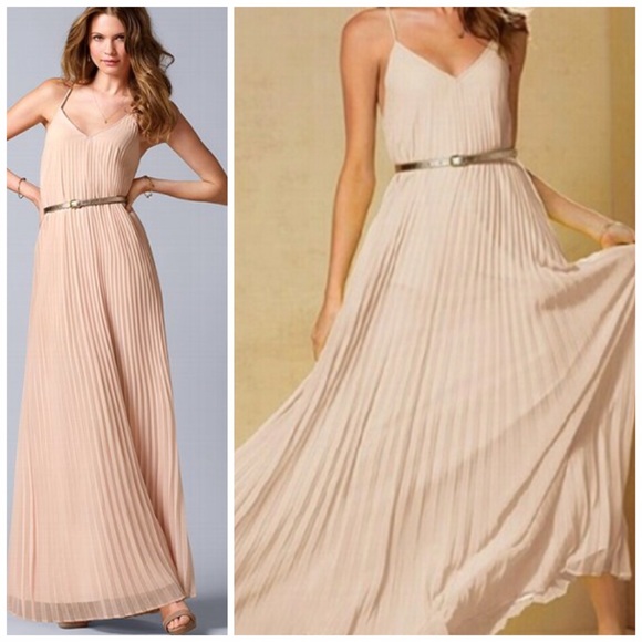 Victoria's Secret Dresses & Skirts - Victoria Secret Moda Knife Pleated Maxi Dress