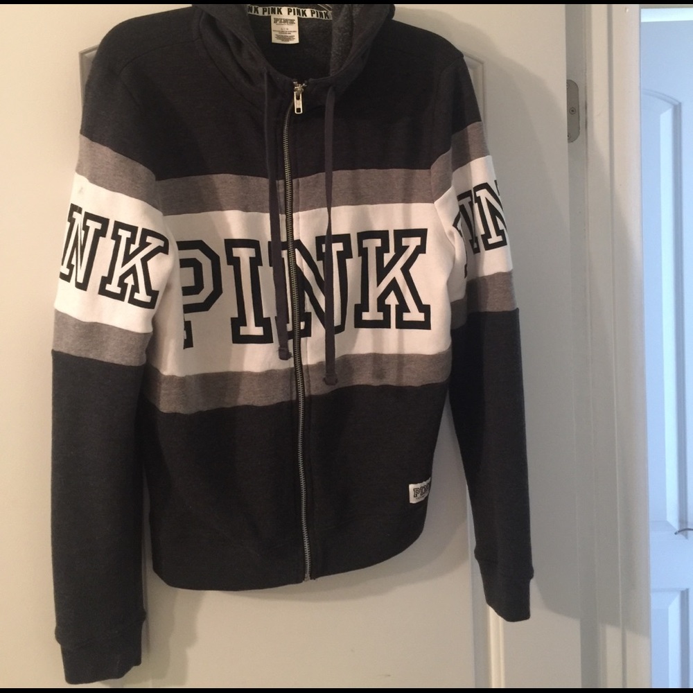Full zip pink jacket