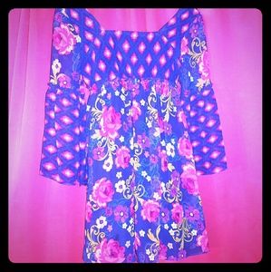 Beautiful girls floral dress