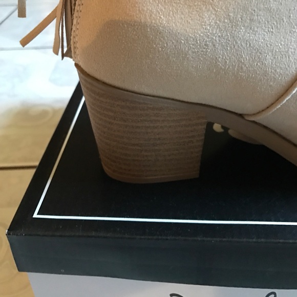 Bone Colored Booties - Picture 6 of 8