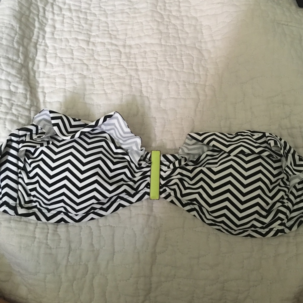 chevron bikini top