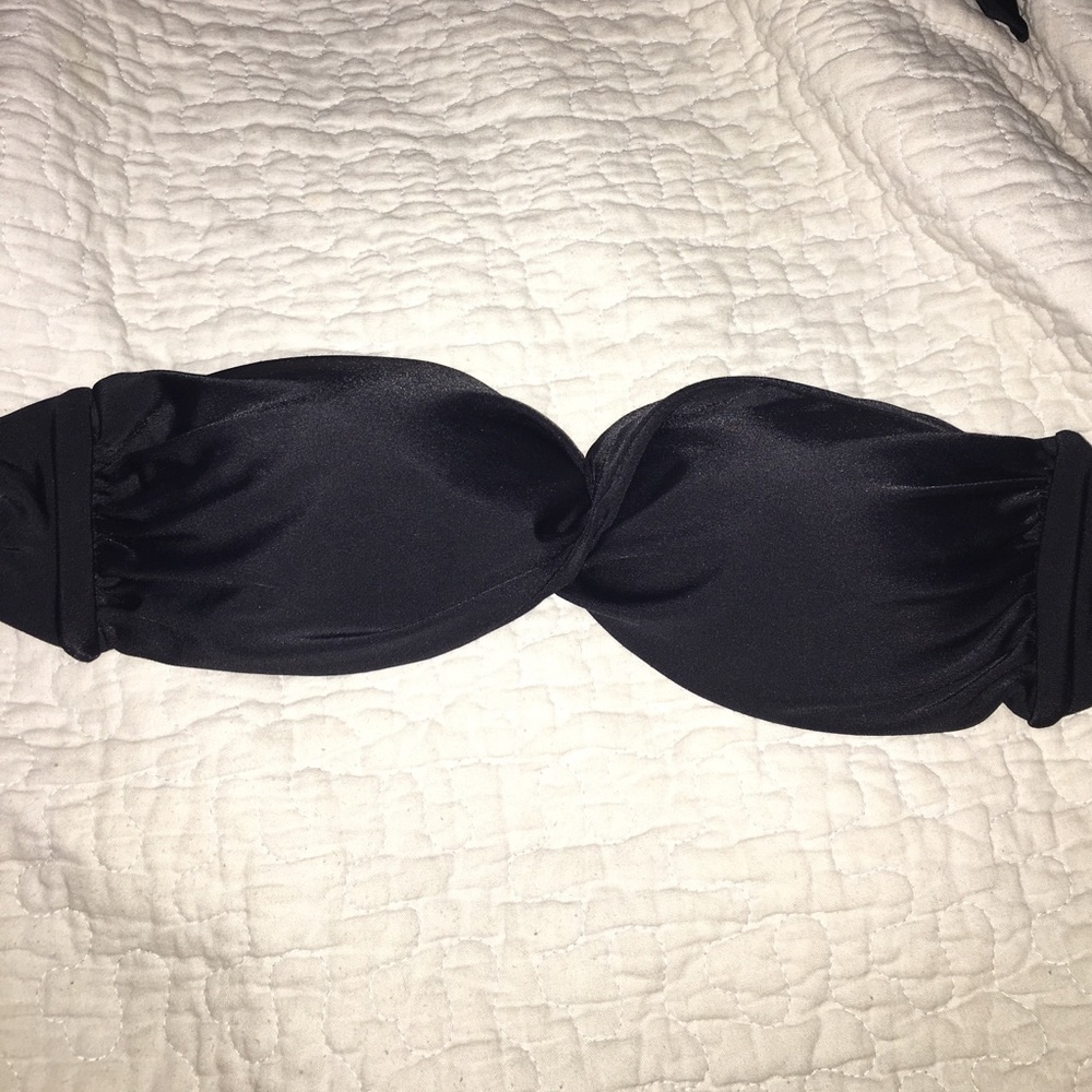 never worn twisted bandeau bikini top