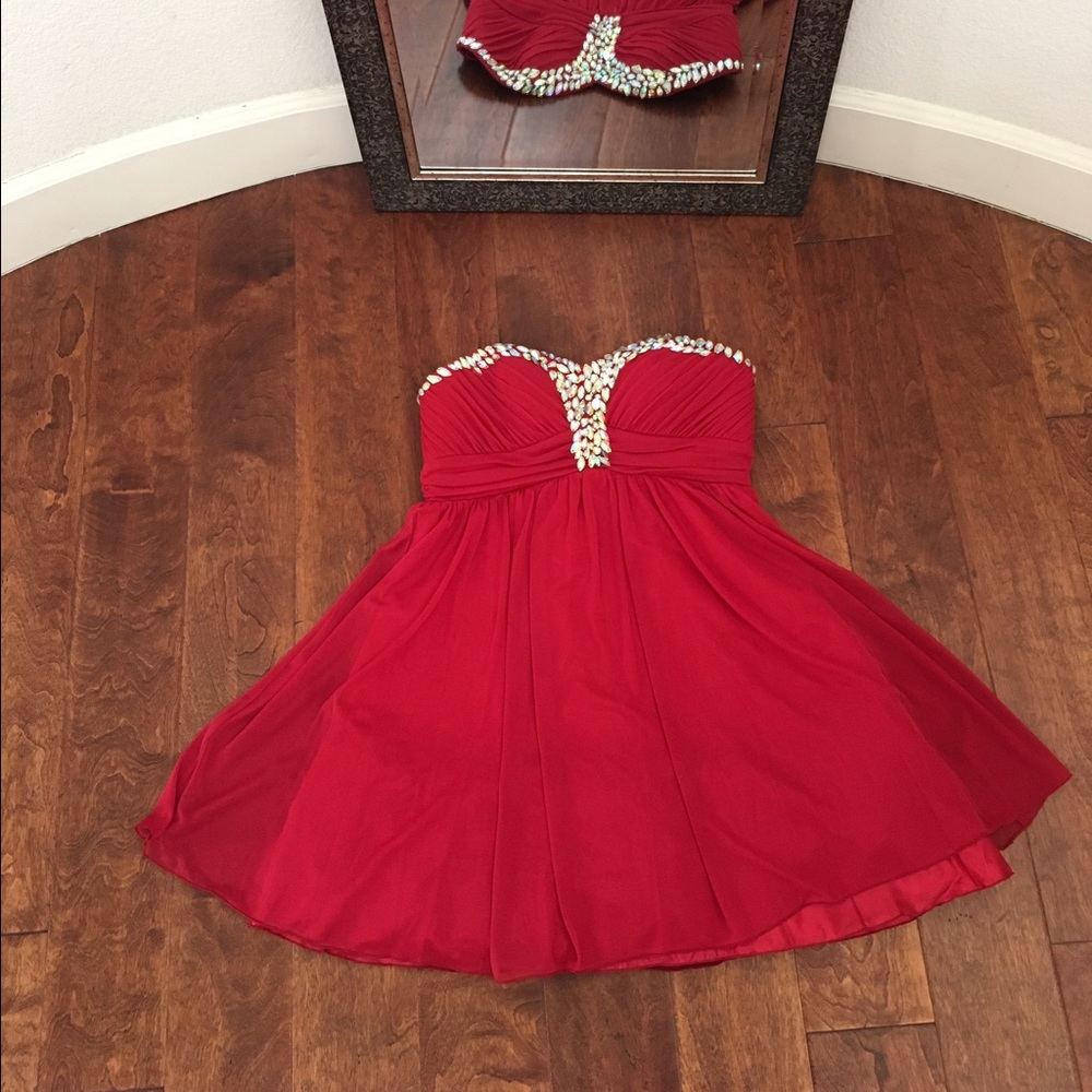 Homecoming beaded dress