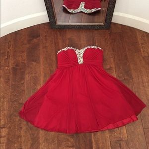 Homecoming beaded dress