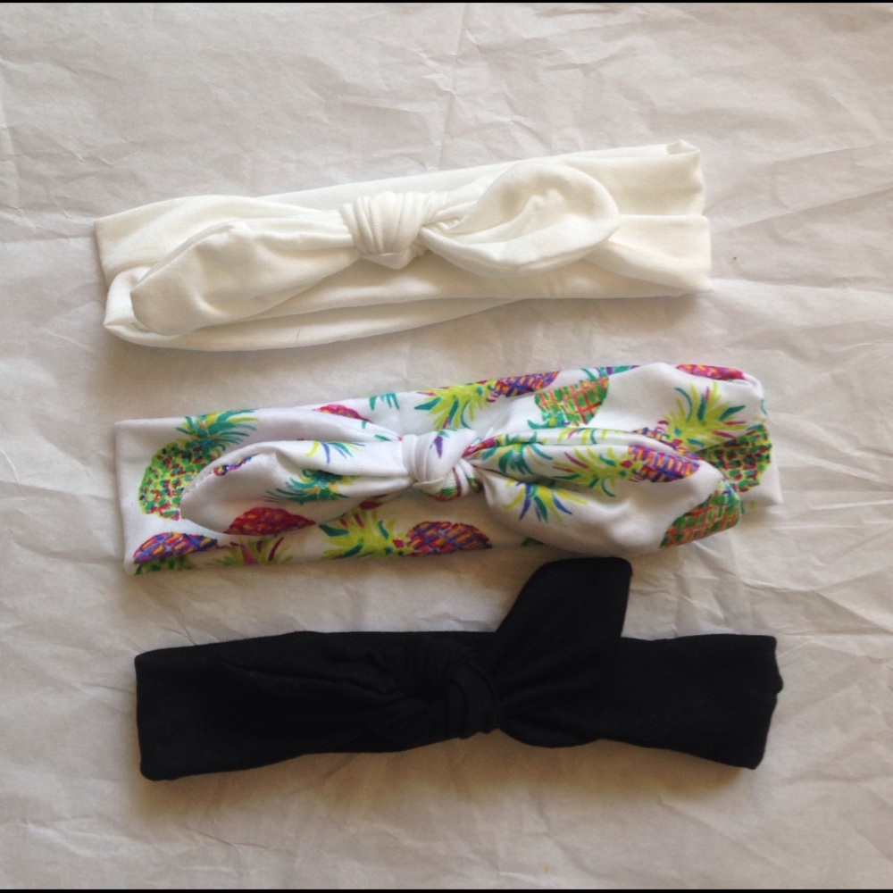|SetOf3| Organic Cotton Headbands