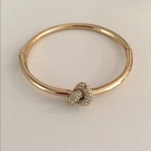 Kate Spade gold knot bracelet