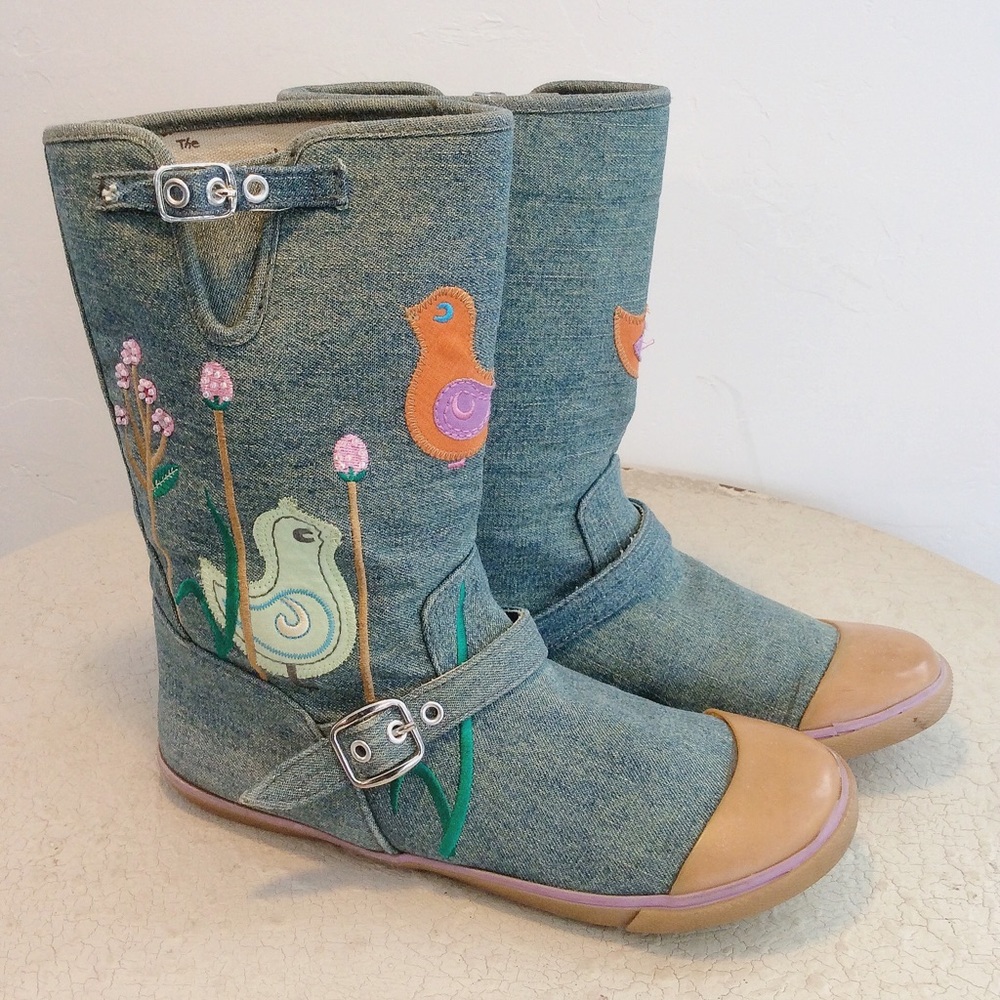🚫SOLD🚫 Slip-on flat spring-time Boots
