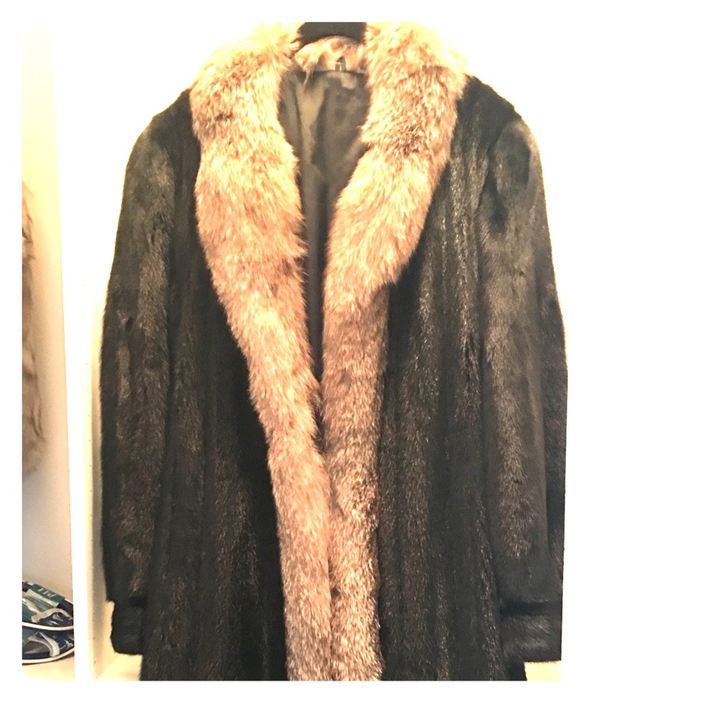 Vintage Full Length Mink Fur Coat!