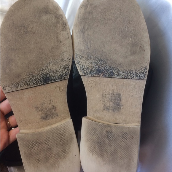 black buckle biker boots - Picture 3 of 3