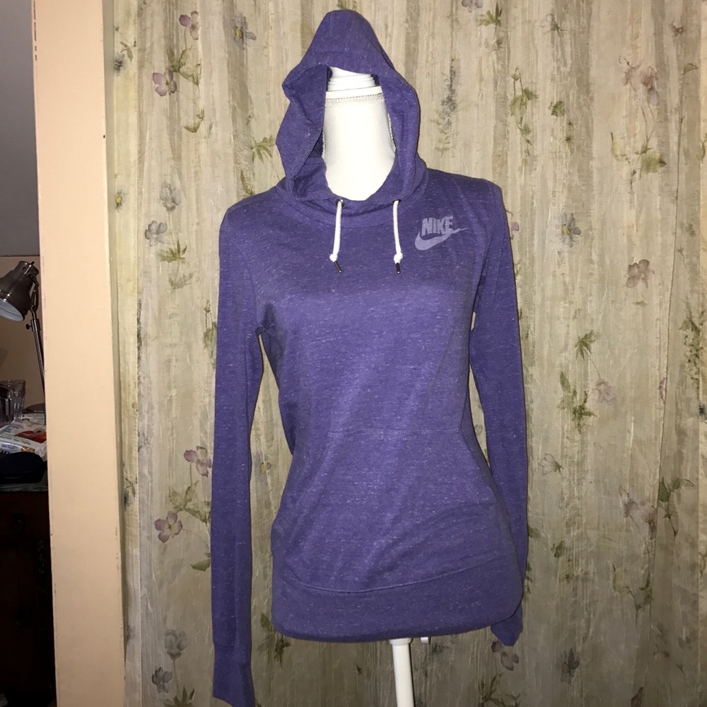 NIKE "vintage gym" cowl neck pullover hoodie