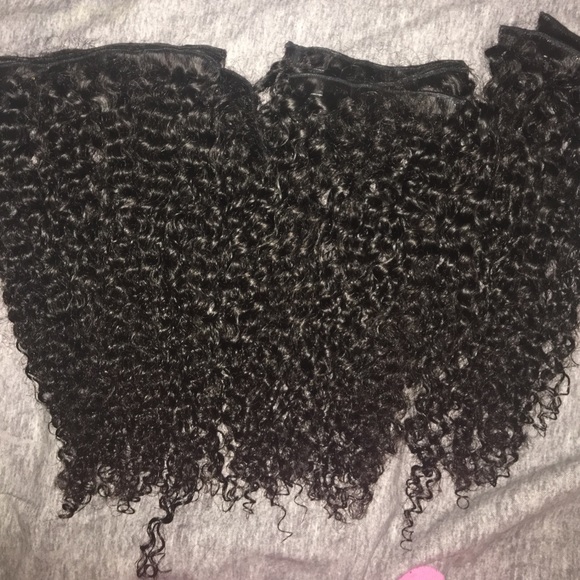 Brazilian Virgin Hair Clip-In Human Hair - Picture 2 of 4