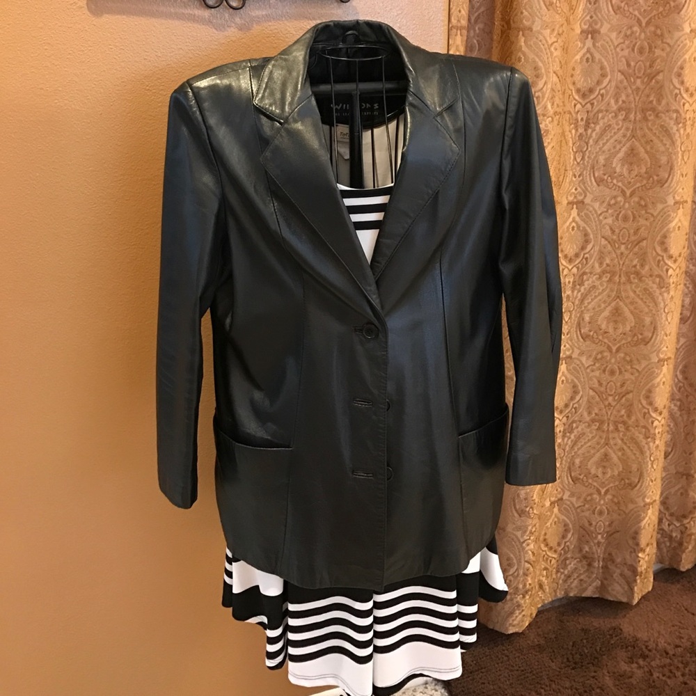 TODAYS SPECIAL Wilsons leather women's blazer