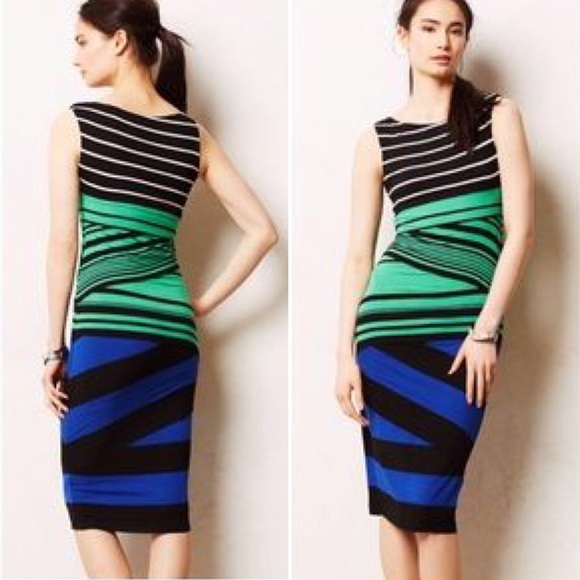 Anthropologie Dresses & Skirts - Bailey 44 Striped Column Dress
