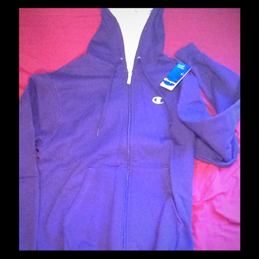 NEW purple fleece hoodie