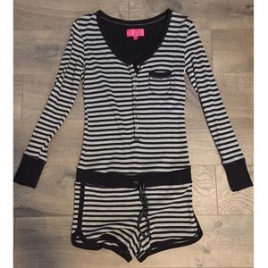 Victoria's Secret Long Sleeve Sleep Romper