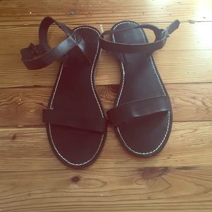 Loft black strappy sandal