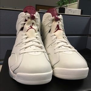 Air Jordan 6 Maroon Men Shoe