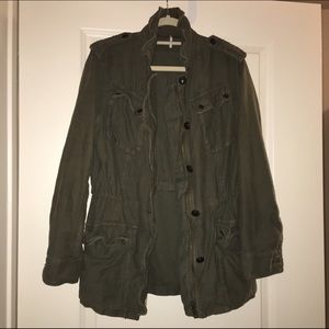 Free People Not Your Brothers Cargo Jacket