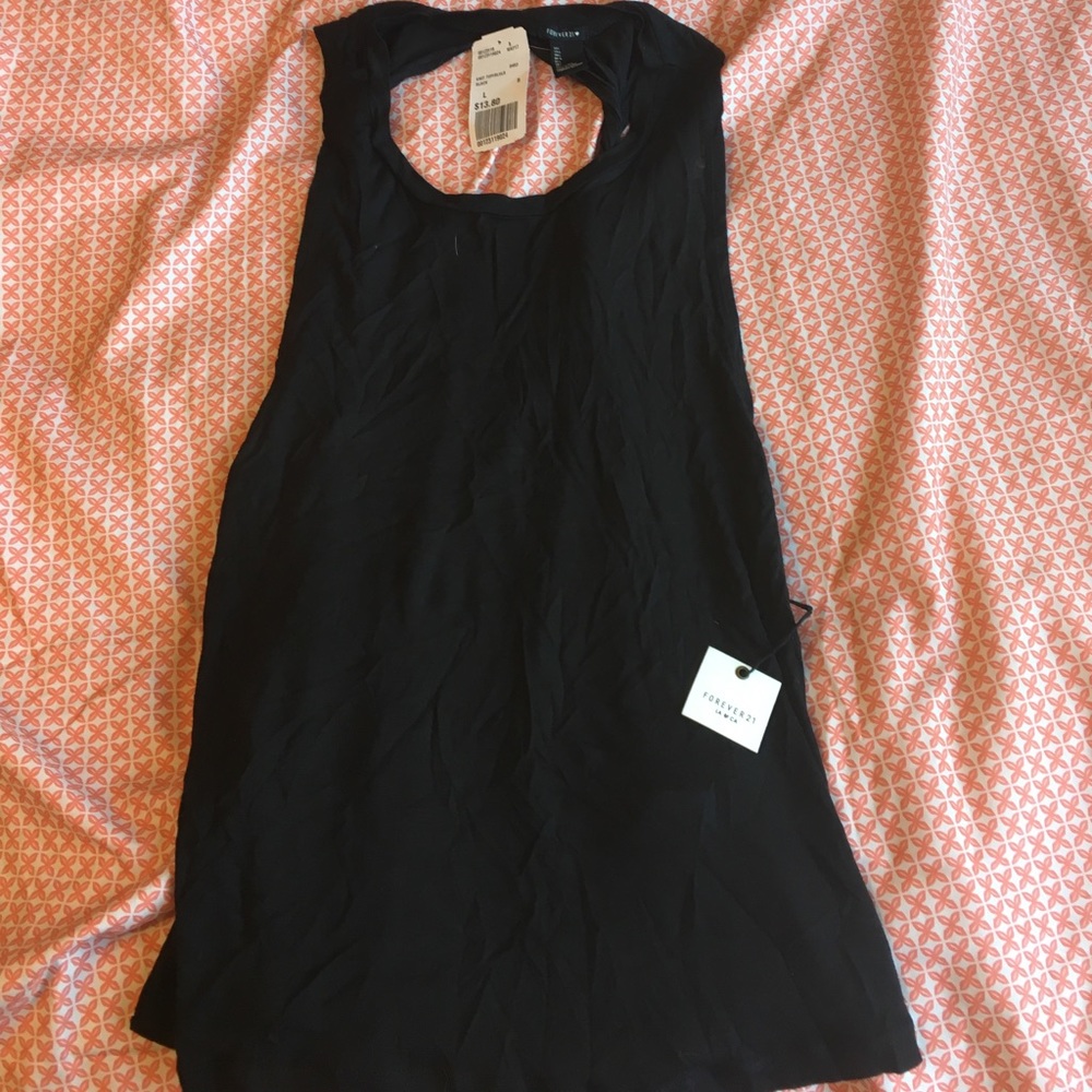 Forever 21 black tank top