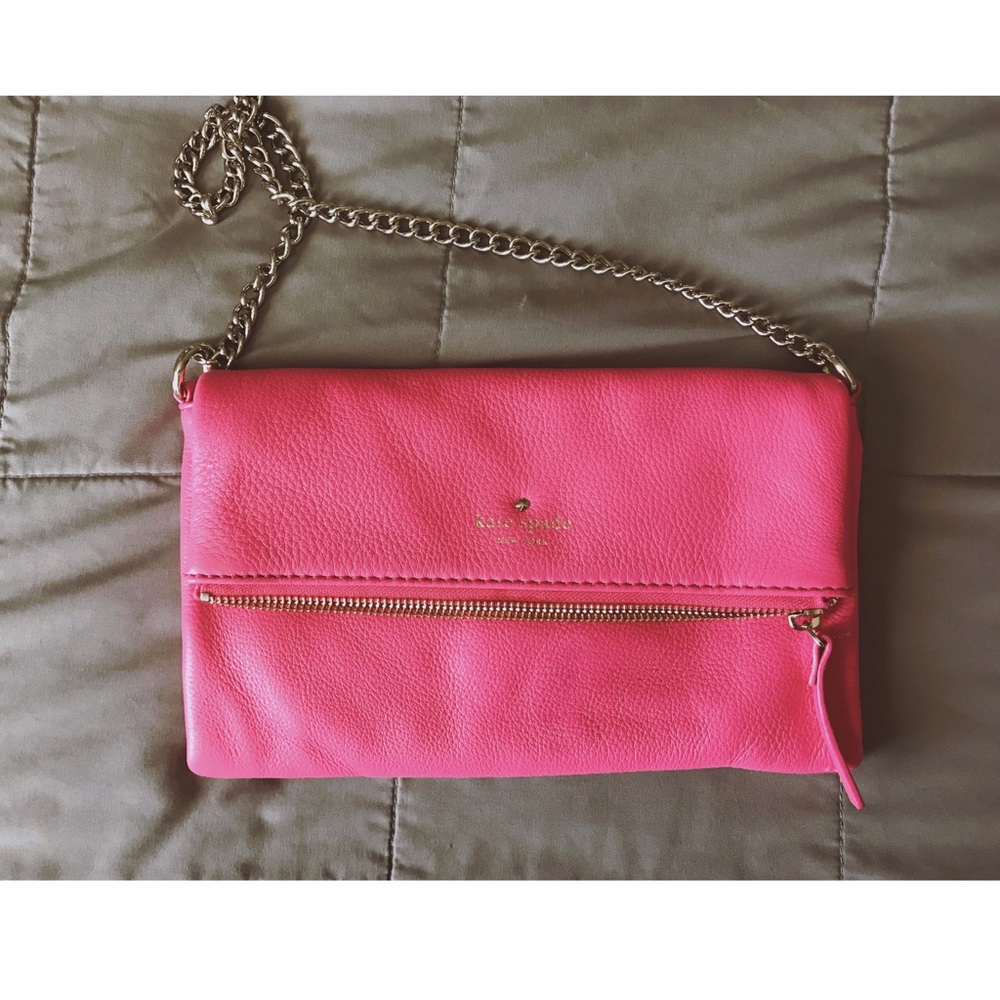 KATE SPADE Pink clutch purse