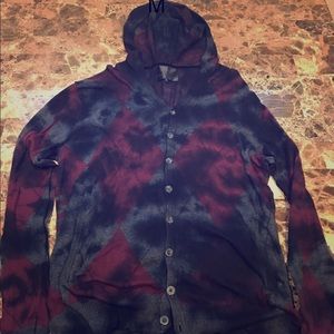 Mp Black -  Cardigan with Hoodies