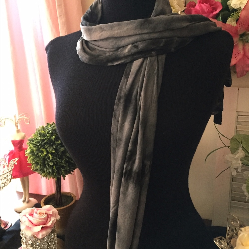 Tie dye scarves
