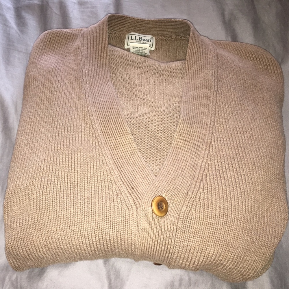 L.L Bean men's cardigan