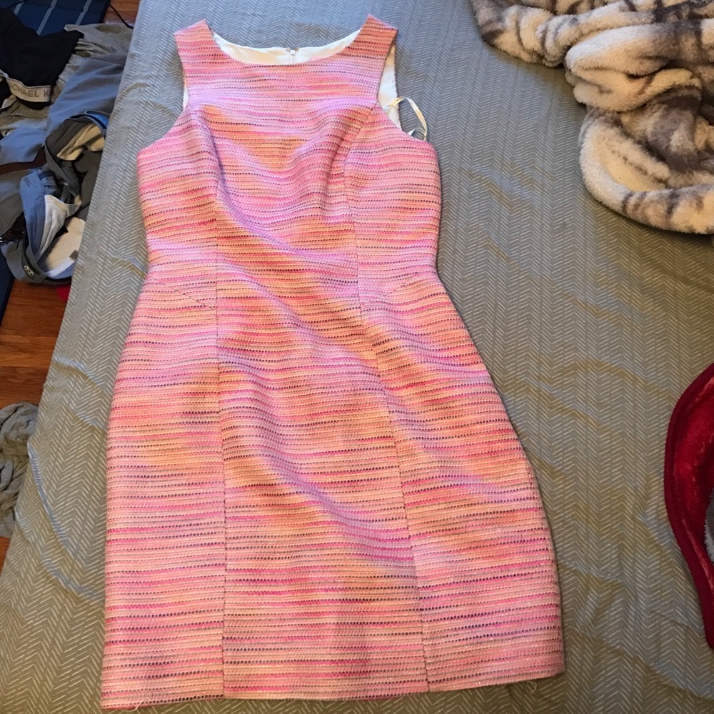 Lilly Pulitzer pink shift dress size2 NEED TO SELL