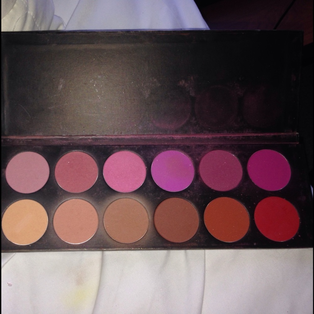12 shade blush palette