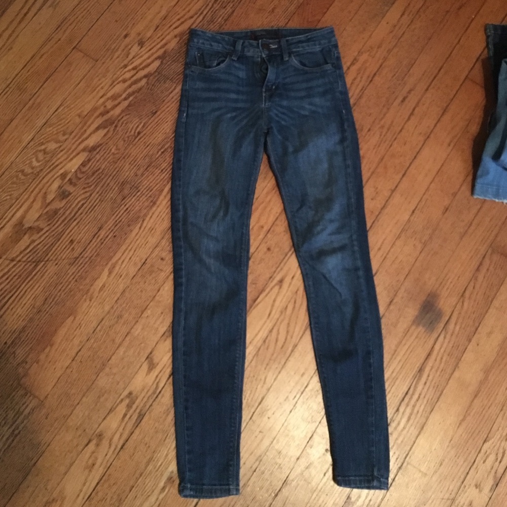 BDG high rise ankle cigarette skinny jeans