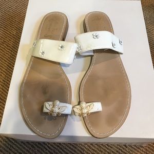 Miss Trish of Capri sandals