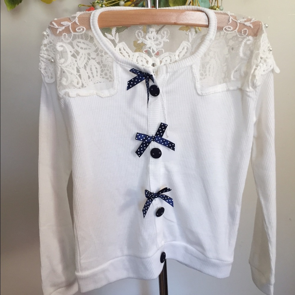 Last one-Adorable lace sweaters