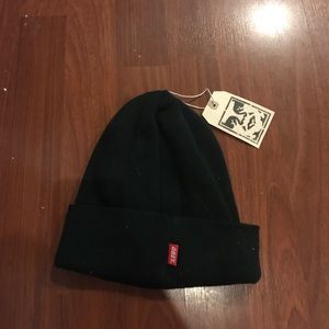 Brand New Dark Green Obey Beanie