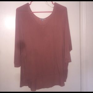 Dusty rose tunic