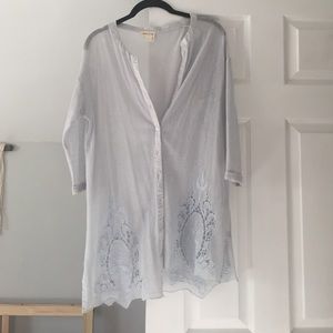 Anthropologie super cute tunic worn twice