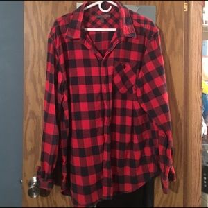 Red Flannel Old Navy Shirt