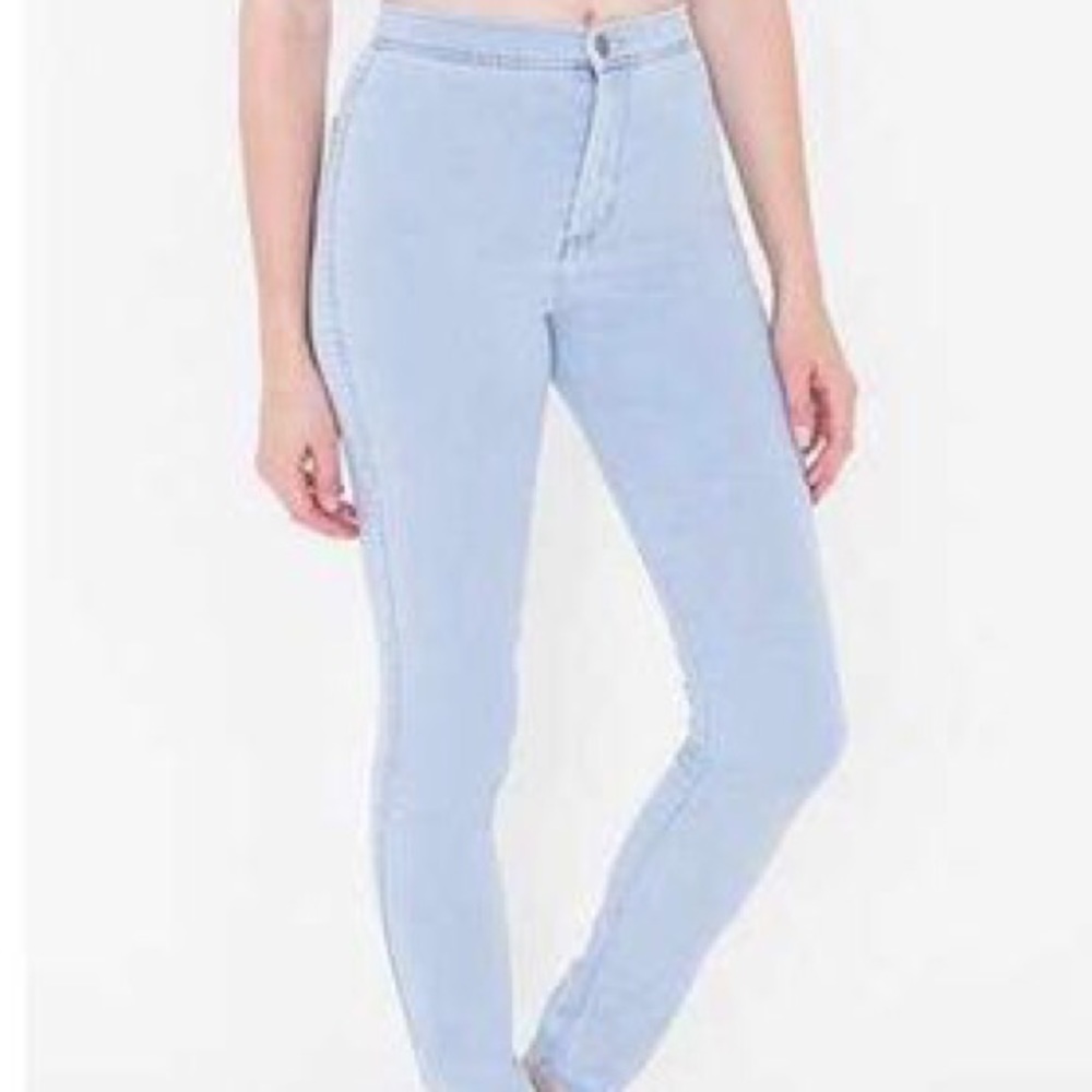 American Apparel Easy Fit Jeans , Size Large