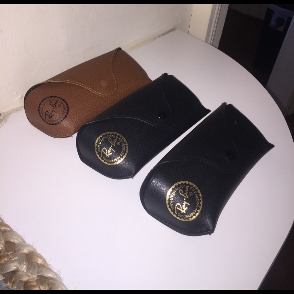 Three rayban cases