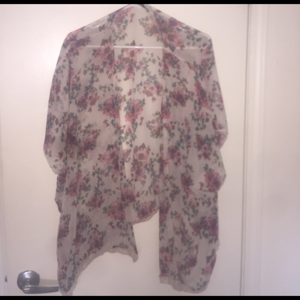 Floral kimono