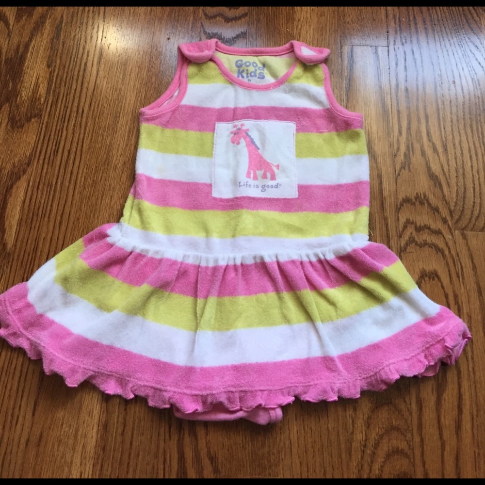Life is Good Terry Cloth Dress