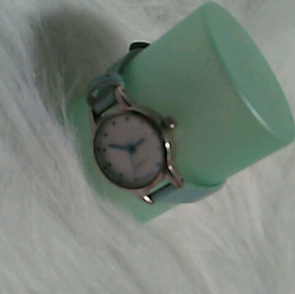 Cute classy blue watch
