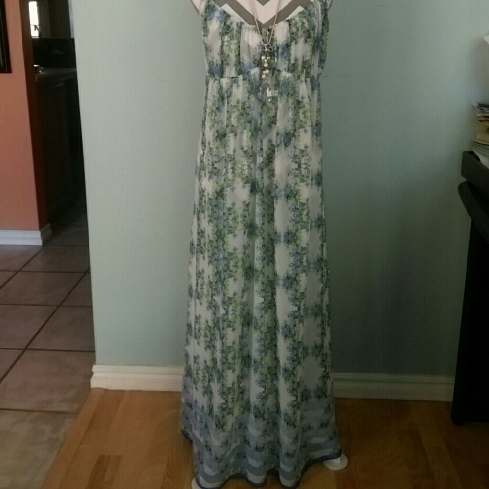 👗Sexy OSCAR DELA RENTA pink label floral Maxi